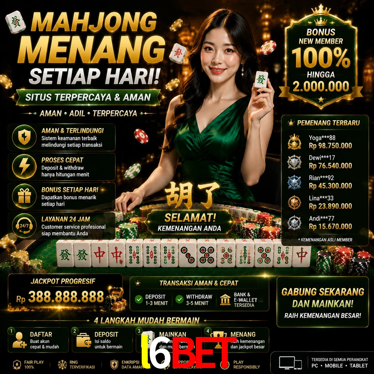 Cassino l6bet - mesas ao vivo e jogos